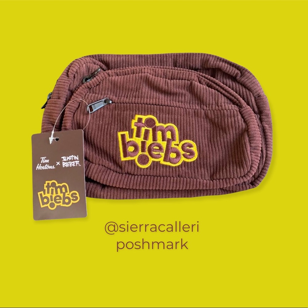 authentic timbiebs fannypack NWT